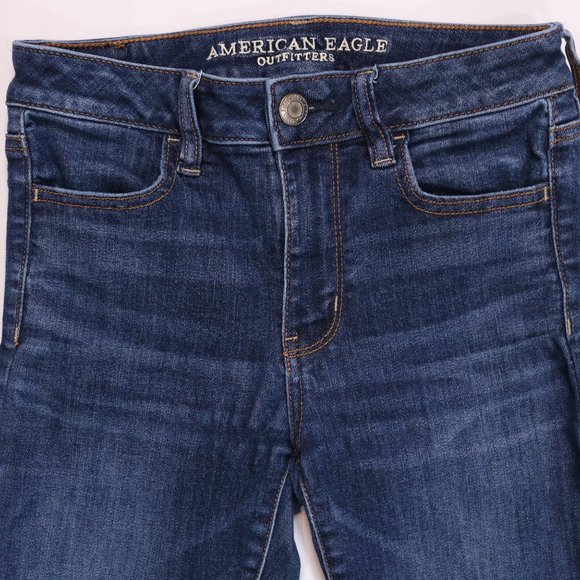 American Eagle Outfitters Super Super Stretch X Skinny Jeans Jeggings - Picture 3 of 11